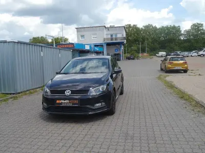 Gebraucht VW Polo Trendline 60 PS (44 kW) 2014 Schwarz Limousine