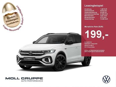 Neu VW T-Roc R-line 150 PS (110 kW) 2026 Pure white uni / schwarz uni SUV