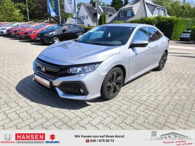 Gebraucht Honda Civic Elegance 129 PS (94 kW) 2017 Silber Limousine