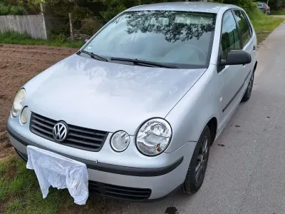 Brugt VW Polo 62 HK (45 kW) 2003 Sølv Hatchback