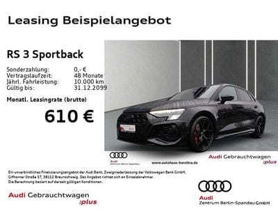 Gebraucht Audi RS3 Sport 400 PS (294 kW) 2024 Schwarz Limousine