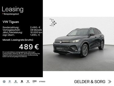 Neu VW Tiguan R-line 193 PS (141 kW) 2025 Delfingrau metallic SUV