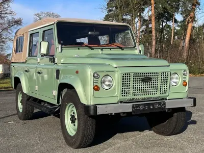 Gebraucht Land Rover Defender Heritage 122 PS (89 kW) 2007 Grün Kombi