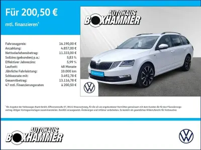 Używany Skoda Octavia Soleil 116 KM (85 kW) 2019 Biały Kombi