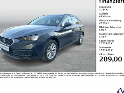 Neu Seat Leon 116 PS (85 kW) 2026 Grau Kombi