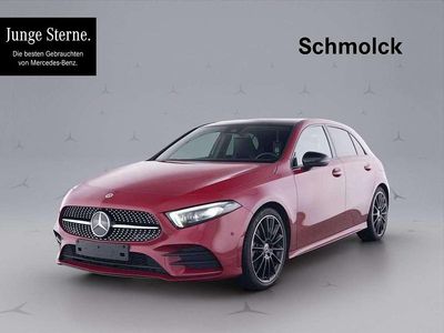 Rot Gebraucht 2023 Mercedes A250 AMG Limousine | 37.400 € (Etwas zu teuer)