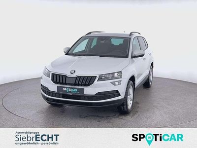 Gebraucht Skoda Karoq Ambition 116 PS (85 kW) 2021 Moonweiss metallic SUV