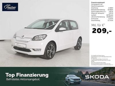 Gebraucht Skoda Citigo-e IV Style 61 kW (83 PS) 2020 Candyweiß Kleinwagen