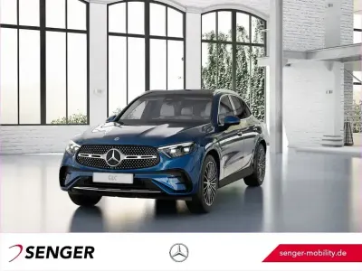 Brugt Mercedes GLC200 AMG 204 HK (150 kW) 2023 Blå SUV