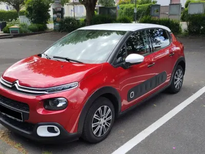 Used Citroën C3 Shine 110 HP (80 kW) 2020 Red Hatchback