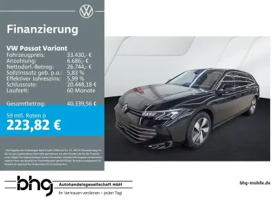 Brugt VW Passat IQ Drive 150 HK (110 kW) 2025 Sort Stationcar