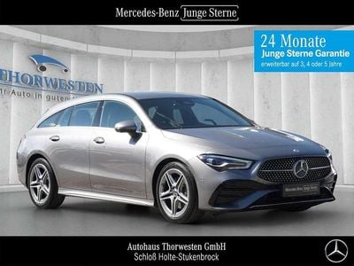 Gebraucht Mercedes CLA200 Shooting Brake AMG line 163 PS (119 kW) 2025 Lack mountaingrau Kombi