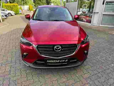 Gebraucht Mazda CX-3 Selection 121 PS (88 kW) 2021 Magmarot metallic (metallic) SUV