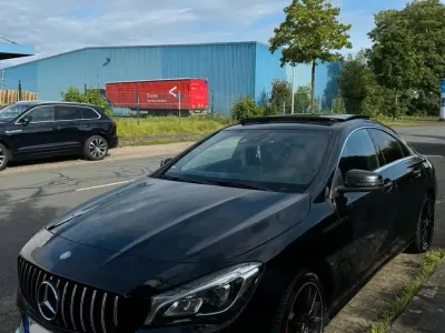 Brugt Mercedes CLA200 136 HK (100 kW) 2017 Sort Coupe