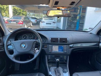 Usata BMW 520 Exclusive 170 CV (125 kW) 2002 Argento Berlina
