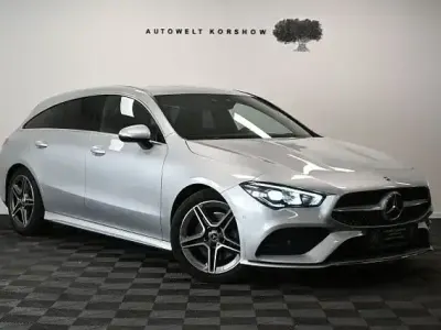Gebraucht Mercedes CLA200 Shooting Brake AMG line 163 PS (119 kW) 2021 Silber Kombi