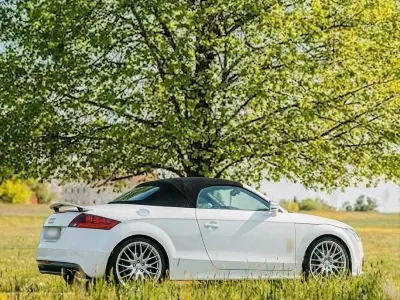 Gebraucht Audi TT Roadster Premium 272 PS (200 kW) 2012 Weiß Cabrio