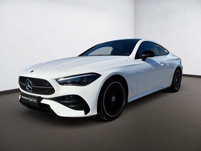 Gebraucht Mercedes 220 197 PS (144 kW) 2024 Unilack polarweiß Coupé