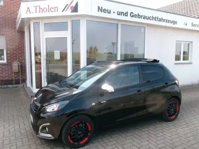 Gebraucht Peugeot 108 Style 72 PS (52 kW) 2019 Schwarz Limousine
