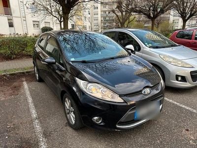 Gebraucht Ford Fiesta Ghia 70 PS (51 kW) 2009 Schwarz Kleinwagen