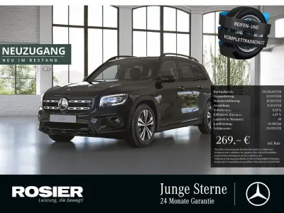 Gebraucht Mercedes GLB200 Progressive 150 PS (110 kW) 2024 Schwarz / kosmosschwarz (metallic) SUV
