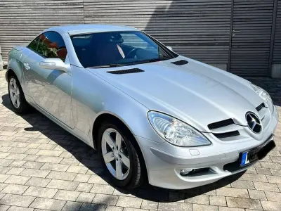 Gebraucht Mercedes SLK280 231 PS (169 kW) 2006 Silber Cabrio