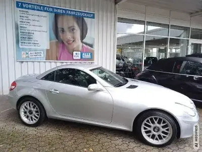 Gebraucht Mercedes SLK200 163 PS (119 kW) 2007 Silber Cabrio
