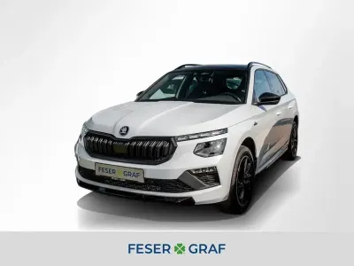 Neu Skoda Kamiq Monte Carlo 116 PS (85 kW) 2026 Moon weiss SUV