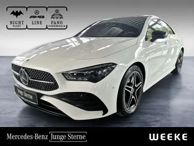 Gebraucht Mercedes CLA200 AMG line 163 PS (119 kW) 2025 Weiß Coupé