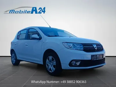Gebraucht Dacia Sandero Ambiance 75 PS (55 kW) 2018 Weiß Kleinwagen
