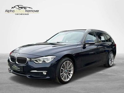 gebraucht BMW 318 d Touring Luxury Line AHK/LED/Navi/Leder/CAM