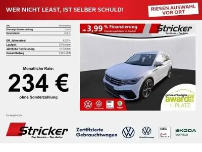 Gebraucht VW Tiguan R 320 PS (235 kW) 2023 Pure white SUV
