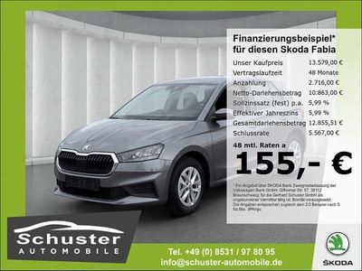 Graphitegrau metallic Gebraucht 2022 Skoda Fabia Kombi | 13.579 € (Fairer Preis)