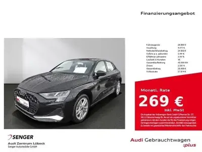 Brugt Audi A3 Advanced Plus 116 HK (85 kW) 2025 Sort Sedan