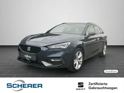 Gebraucht Seat Leon FR 150 PS (110 kW) 2021 Magnetic grau metallic (metallic) Limousine