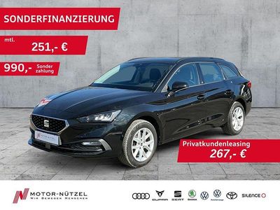 Usata Seat Leon ST Style 150 CV (110 kW) 2022 Nero Station wagon