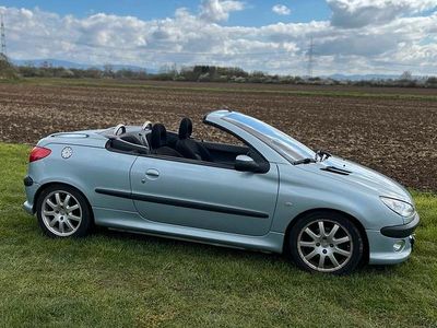 Gebraucht Peugeot 206 CC Platinum 135 PS (99 kW) 2002 Blau Cabrio