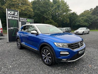 Second-hand VW T-Roc Style 150 CP (110 kW) 2018 Albastru SUV