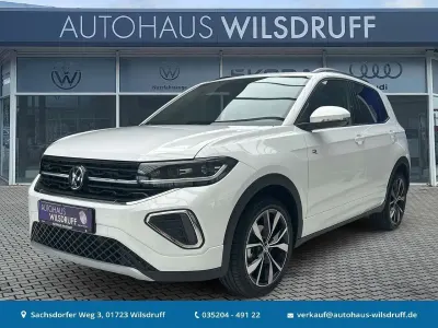 Nowe VW T-Cross R-line 150 KM (110 kW) 2026 Biały SUV