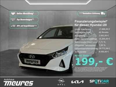 gebraucht Hyundai i20 GDI Klima Apple CarPlay SHZ PDC Rückfahrkam.