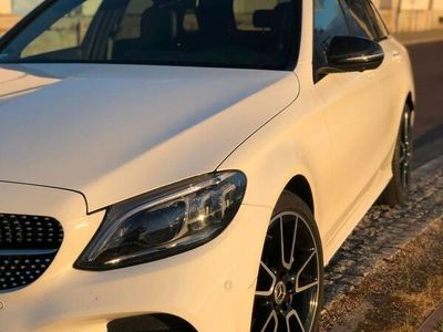 gebraucht Mercedes C200 T AMG- & Night-Paket, Panoramadach