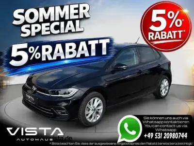 Gebraucht VW Polo Style 95 PS (69 kW) 2022 Deep black perleffekt Kleinwagen