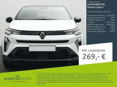 Brugt Renault Captur Techno 158 HK (116 kW) 2025 Hvid SUV