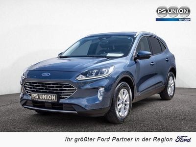Blau / chroma blau (metallic) Gebraucht 2021 Ford Kuga Titanium SUV | 18.990 € (Guter Preis)