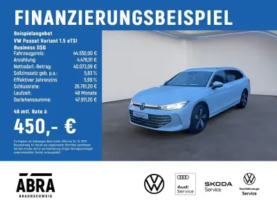 Gebraucht VW Passat Business 150 PS (110 kW) 2026 Weiß Kombi