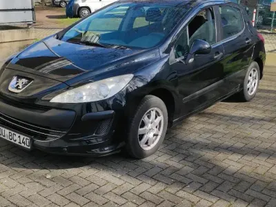 Gebraucht Peugeot 308 120 PS (88 kW) 2007 Schwarz Kleinwagen