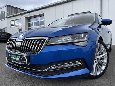 Gebraucht Skoda Superb Style 200 PS (147 kW) 2021 Raceblau Kombi