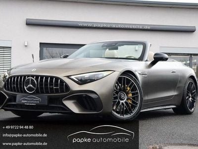 Gebraucht Mercedes SL63 AMG AMG 585 PS (430 kW) 2023 Monzagrau  magnolackierung Cabrio