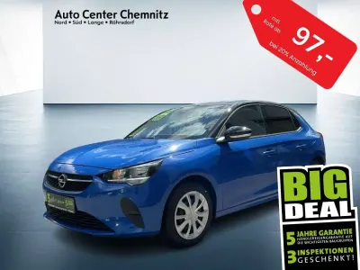 Gebraucht Opel Corsa Edition 75 PS (55 kW) 2023 Perl blau / black Kleinwagen