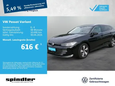 Gebraucht VW Passat Elegance 193 PS (141 kW) 2026 Grenadillschwarz metallic Kombi